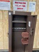 Steel Gun Safe with Shelves, Side Compartments; Hold 6 Guns