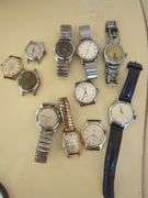 Men's Watches Lot - Bulova/Helbros/Timex