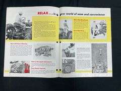 (2) IH Farmall 460 + 560 Tractor Sales Literature
