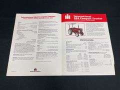 (6) IH 84 Series Tractor Sales Literature