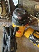 Shop Vac and Portable Air Tank