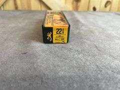 1 Wood Box/500 Rounds Cabela's Special Winchester .22 LR & 1 Box Browning .22 LR HP