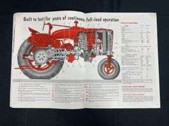 (3) Farmall M Tractor Sales Literature