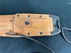 Ontario Knife Co. Jet Pilots Knife w/Scabbard and Stone