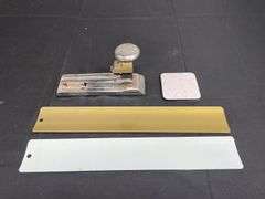(4) IH Stapler, Rulers, Badge