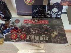 US Marines Lot - Monopoly/ NASA Picture/Heritage Book