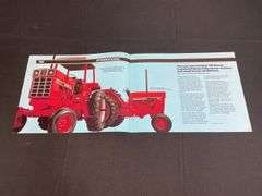 (2) IH 786 + 4wd Tractor Sales Literature