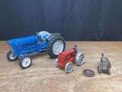 (3) Ford + Fordson Tractors