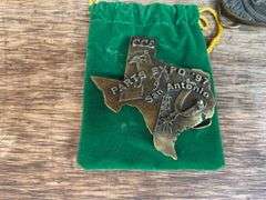 (3) John Deere Belt Buckles