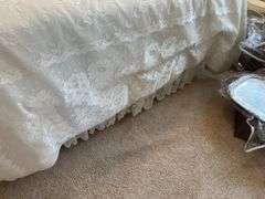 Bed and sheets