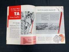 (2) IH Farmall 350 Tractor Sales Literature