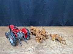 (3) Massey Tractors + Plow