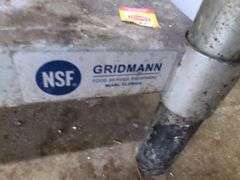 NSF Gridmann Stainless Top Table - 5 ft