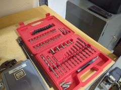 Assorted Drill Bits and Socket Sets