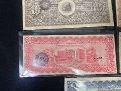 Mexican paper Currency