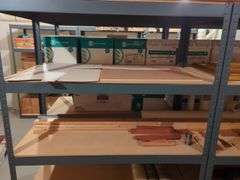 (4) Shelves - 6' x 4' x 2'