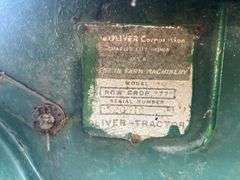 Oliver 77 Row Crop Gas