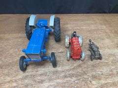 (3) Ford + Fordson Tractors