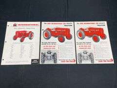 (3) IH 300 Tractor Sales Literature