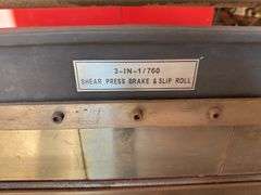 Shear Press Brake & Slip Roll