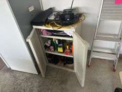 Garden Cabinet + Contents