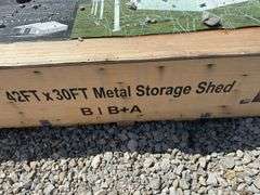 42 X 30FT Metal Storage Shed