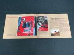 (4) IH 84 Series Tractor Sales Literature