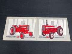 (3) IH 544 Tractor Sales Literature