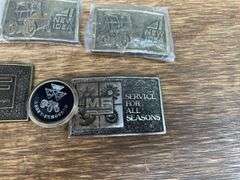 (4) MF + NI Belt Buckles