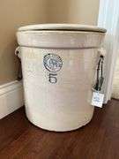 Louisville Pottery 5 Gallon Crock with Lid