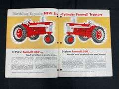 (2) IH Farmall 460 + 560 Tractor Sales Literature