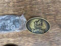 (6) TISCO Belt Buckles