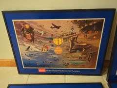 (4) Coors - Salutes those who remember America Pictures - 20" x 27"