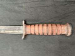(2)-Reproduction US Camillus M3 Bayonets w/Reproduction Scabbards