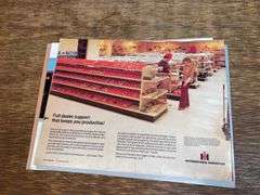 (6) IH Tractor Sales Literature