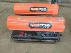 (2) Dyna- Glo PRO 125,000 BTUs