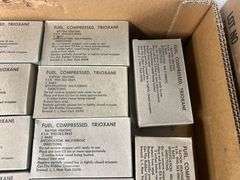 (40)-Compressed Trioxane Fuel Boxes
