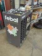 Rolling Work Cart and HD shelf with contents Lot