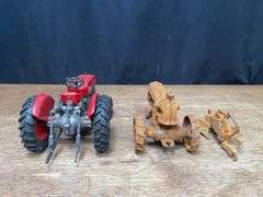 (3) Massey Tractors + Plow