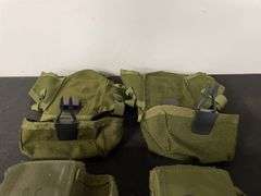 (4)-US M16 Rifle Mag Pouches