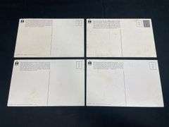 (4) IH Combine Postcards