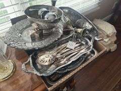 Assorted Antique Silverware