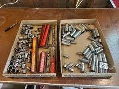 (2) Flats of Assorted Sockets