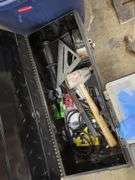 Husky Toolbox with Assorted Tools Lot