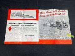 (2) John Deere Shock Sweep + Legume Hay Literature