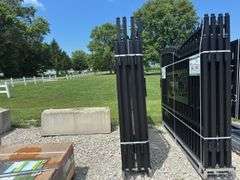 Metal Farm Driveway Gate  7 X 20 Ft 2 Pieces