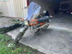 1971 Honda 450 Motorcycle