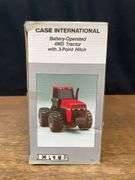 (3) 1/32 Case-IH Tractors + Spreader NIB Ertl