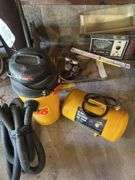 Shop Vac and Portable Air Tank