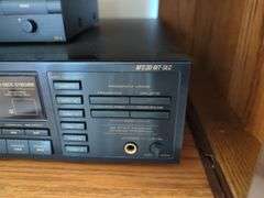 Vintage Pioneer Complete Audio System Lot - Receiver/TurnTable/CD/Tape/Tuner and Speakers with Cabinet